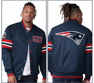 Starter Satin Twill Snap Front Jacket