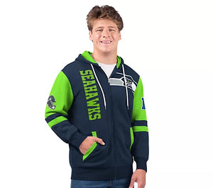 Full Zip Hooded Sweatshirt