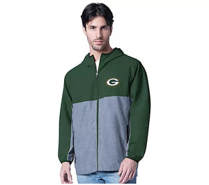 Officially Licensed Men's Lightweight Full Zip Jacket w/ Hood