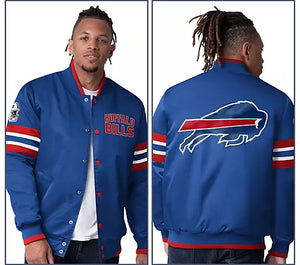 Starter Satin Twill Snap Front Jacket