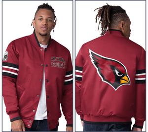 Starter Satin Twill Snap Front Jacket