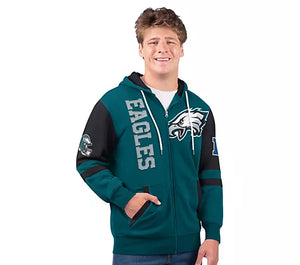 Full Zip Hooded Sweatshirt