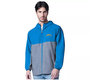 Officially Licensed Men's Lightweight Full Zip Jacket w/ Hood