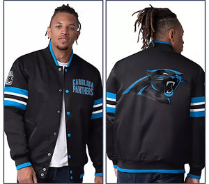 Starter Satin Twill Snap Front Jacket